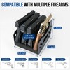 BlackSmith 4-Slot Foam Gun Rack, Handgun & Revolver Storage Stand,