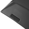 HECASA Rear Window Louver Compatible with 2016-2020 Honda Civic (2Dr