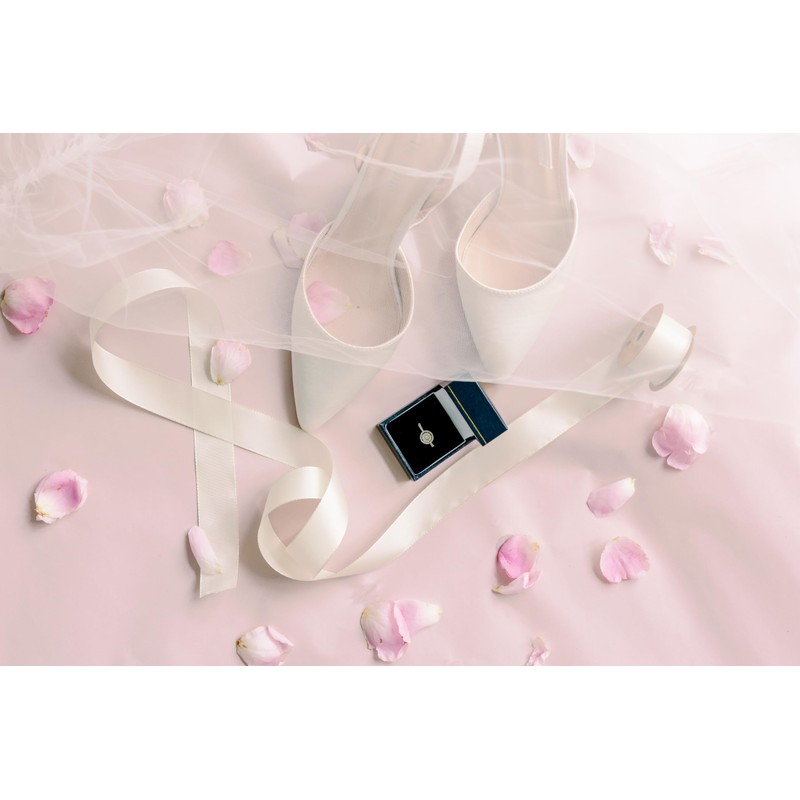 Showin 1 Inch Double Face Satin Ribbon Ivory, 25Yards Craft