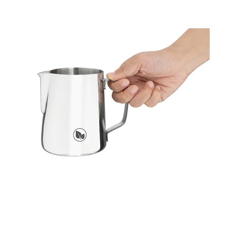 Olympia Olympia Vegan Milk Jug Stainless Steel - 570ml, Silver