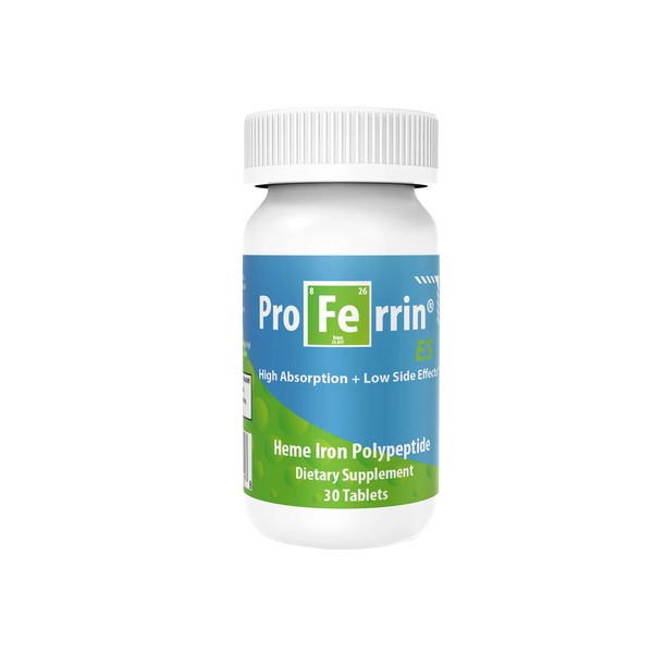 Proferrin ES- The Original Heme Iron Polypeptide Supplement, 30 Count