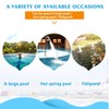 Pool Skimmer Net | Detachable Net with Poles,Fine Mesh Net