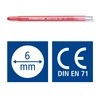 STAEDTLER 221 NWP12 Noris Wax Crayon Twister 6mm - Assorted