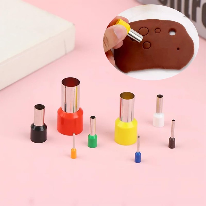 14PCS Polymer Clay Tool Set Acrylic Rod Clay Rolling Pin