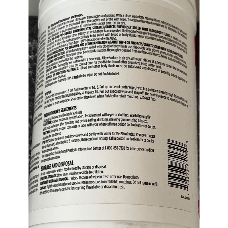 Artemis Bio-Solutions **Artemis Bio Defender Full Spectrum Germicidal Wipes |
