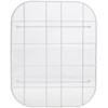 Delfinware Sink Mat, Metal, White, 37 x 29.7 x 2.5