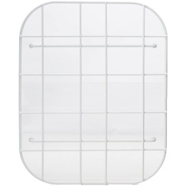 Delfinware Sink Mat, Metal, White, 37 x 29.7 x 2.5 cm