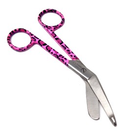 Nurse Doctor Medical Lister Bandage Scissors, Stainless Steel Premium Quality Color Handle (Pink Panther)
