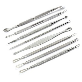Beauty Comedone Blackhead Acne Pimple Spot Blemish Remover Extractor Facial - SET OF 8
