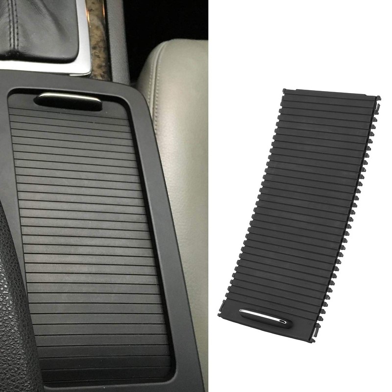 Aramox Car Center Console Roller Blind Cover Fit for C