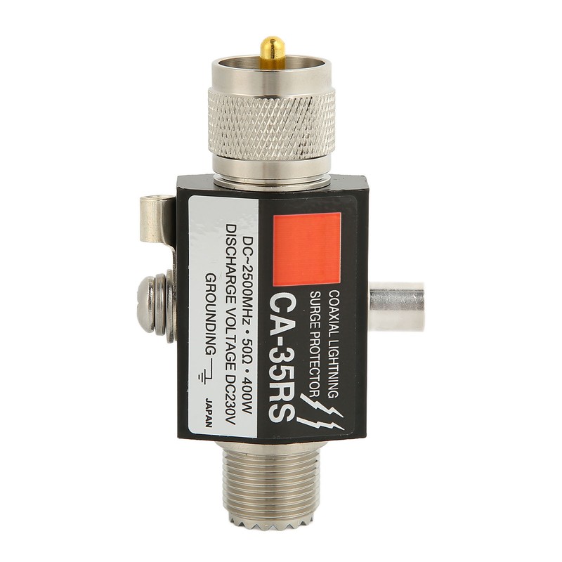 UHF Coaxial Lightning Surge Arrester 400W Male to Female Lightning