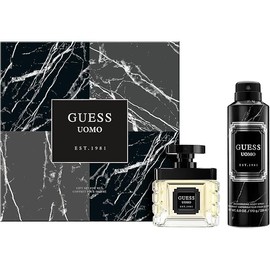 GUESS Uomo Eau de Toilette 2 Piece Gift Set - Cologne Spray 1.7 Fl. Oz. & Deodorizing Body Spray 6.0 Oz.