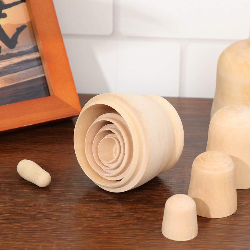 iplusmile Matryoshka Russian Doll Wooden Nesting Interior Children's Toy Present