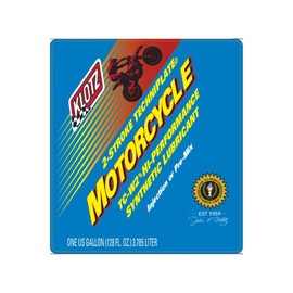 Klotz Motorcycle TechniPlate Synthetic Premix/Injector Oil for 2-Stroke TC-W2 Engines – 1 Gallon KL-301