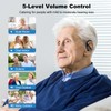 Bluetooth Hearing Aids for Seniors, Rechargeable Hearing Aid Earbuds for