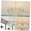 Operitacx 2Pcs Chandelier Mounting Plate Canopy Lights Cover for Pendant