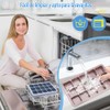 Bandejas Para Cubitos de Hielo, JASUVII Molde para Cubitos Silicona,
