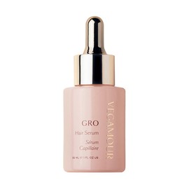 VEGAMOUR GRO - Suero para adelgazamiento y desprendimiento del cabello, cabello más grueso y lleno en tan pronto como 90 días, no graso, aroma a bergamota, vegano y libre de crueldad