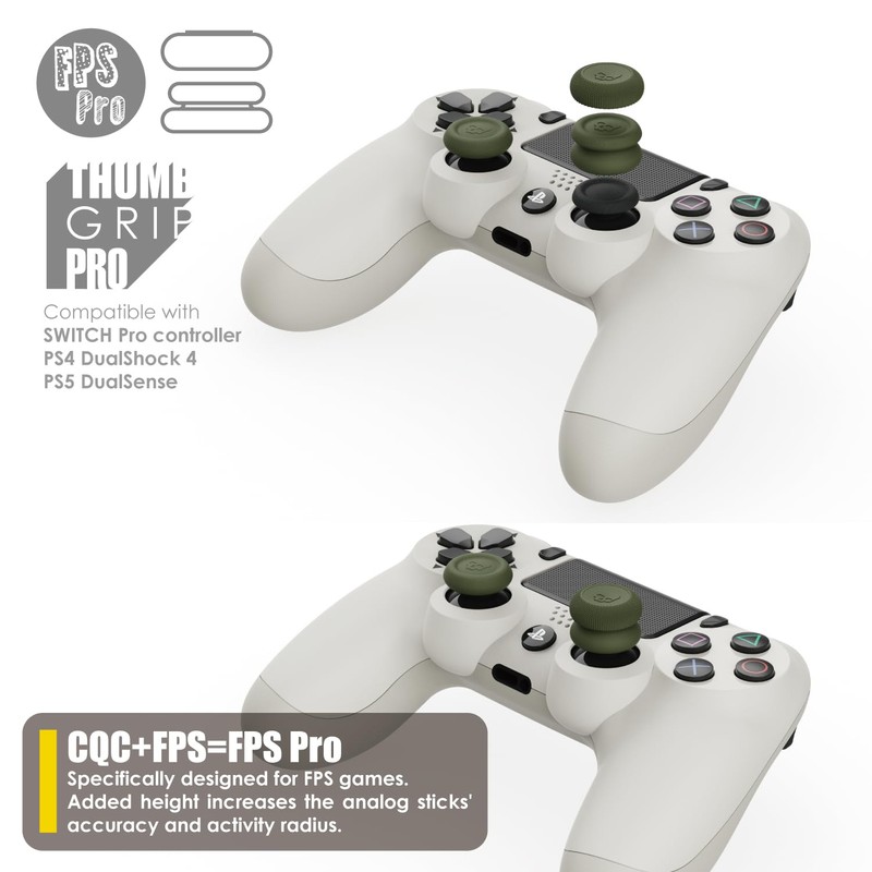 Skull & Co. Set de Thumb Grips, Joystick Cap, capuchón