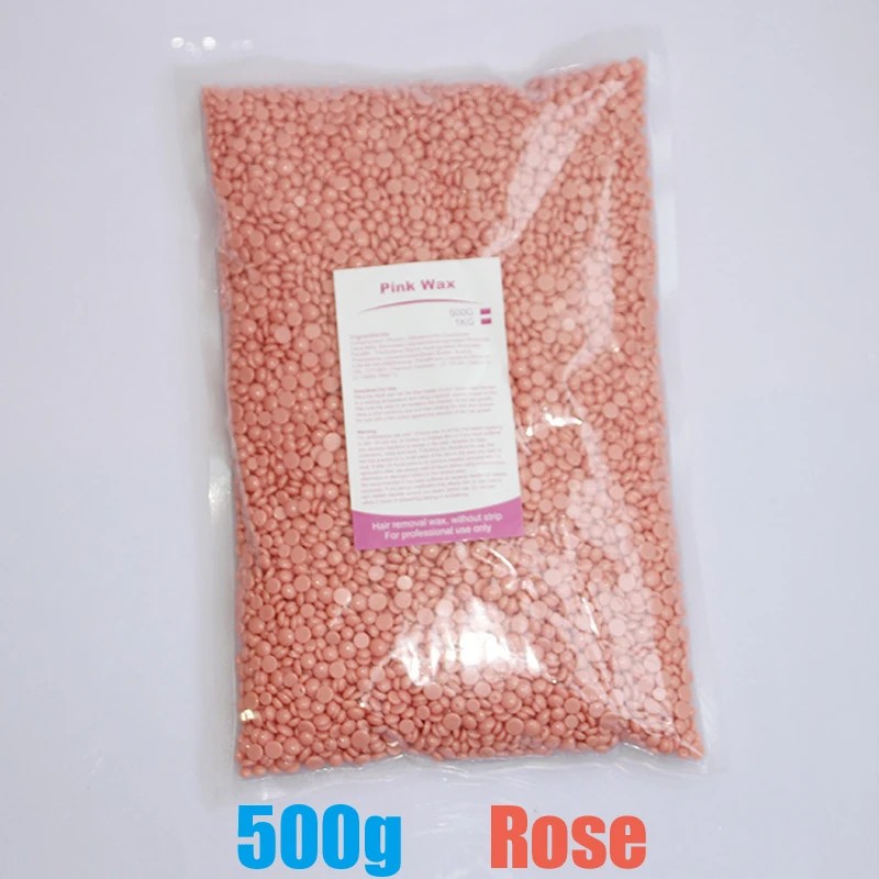 Hard Wax Beads for Hair Removal – Strawberry Formula Wax