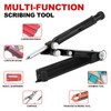 LATTHANT Multi-function Scribe Tool, Aluminium Alloy Scribing Tool with Carpenter