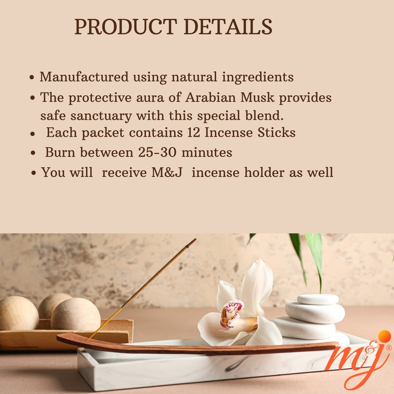 Original Satya Nag Champa Arabian Musk Incense Sticks | with