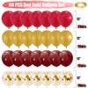 Red and Gold Balloons, Gold and Red Balloons Set with