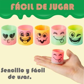faresoldi Paquete de 36 Bobinas Rainbow Fidget,Divertidos Obsequios para Fiestas, Juguetes para Aliviar el Estrés, Rellenos para Bolsas de Regalos, Premios para el Aula y Regalos para Ferias