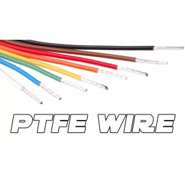 Unbranded PTFE High Quality Hook Up Wire (24 AWG) Yellow