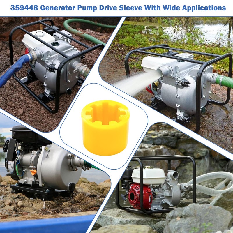 Showingo 359448 Generator Pump Drive Sleeve 8 Splines Compatible With
