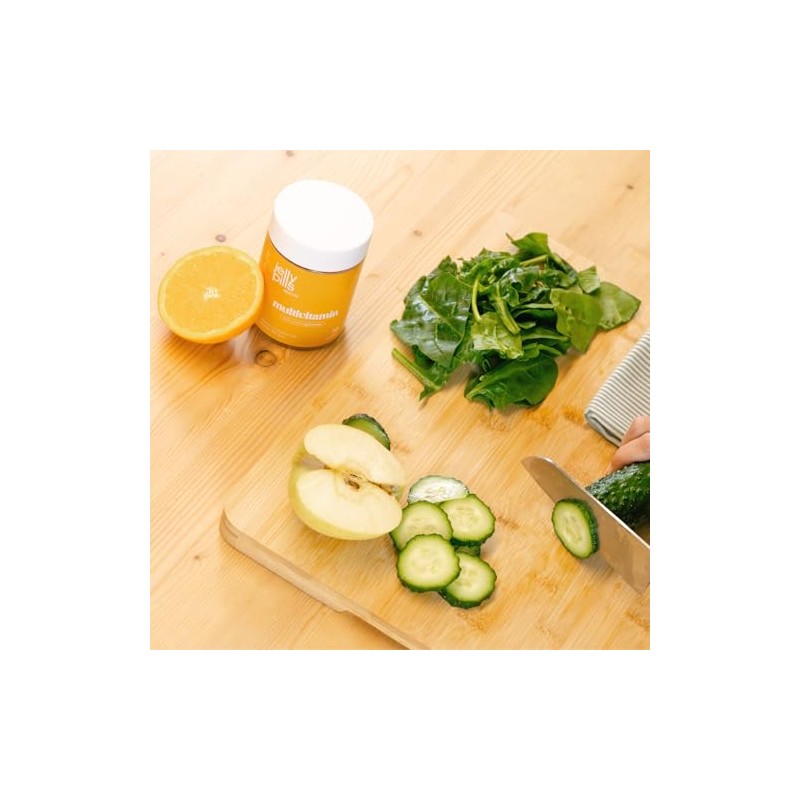 Jelly Pills Multivitamin Gummies for Adults - with Vitamins A,