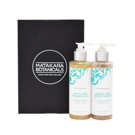 Matakana Botanicals EB C&M Breeze Shower Gel Body Scrub Scrub Body Care Set Cucumber & Mint Scent
