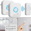 CASAcontrol Wireless Bell Light Signal: Wireless Bell Button & 2