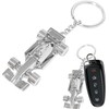 Seadiquiet Silver Novelty F1 Formula 1 Racing Car Charm Keyring