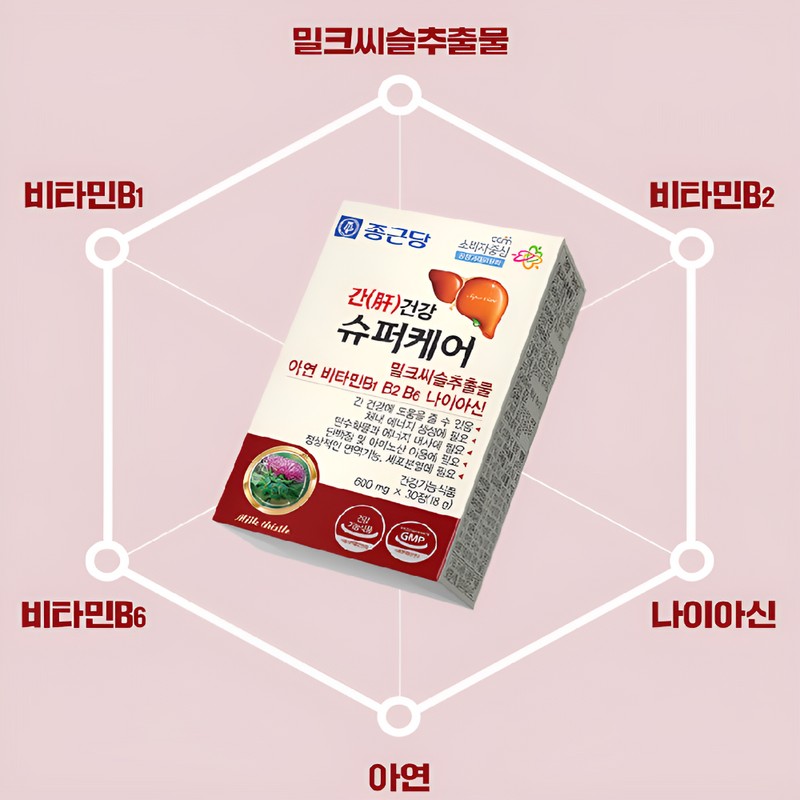 Chong Kun Dang Milk Thistle Helper Liver Health, 30 tablets