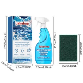 Multi-Purpose Foam Cleaner - Versatile Foam Cleans Kitchen Stoves, Cookware & Surfaces with Efficient Cleaning for Household Use - quantity: 2pcs