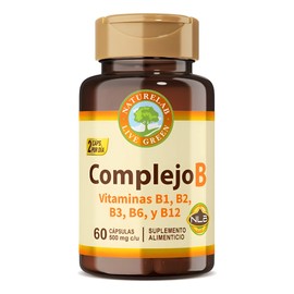 Complejo B - 60 Cápsulas De 500mg - Naturelab