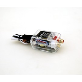 12vMax Electronics 12VMAX ELECTRONICS Compact Transparent 2 Channel High Level Speaker Signal to Low Level RCA Adapter High to Low Output Adjustable Lineout Converter Full Audio Frequency Coverage