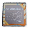Just Gin and Beart It Funny Coaster (uv36-slco-gandbit)