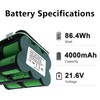 cxxcpop Battery 4.0Ah 21.6V for Tineco S5/S5 pro