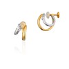 Canal Yondo Sea 152134151063 Silver Earrings 4°C, Silver, Cubic Zirconia