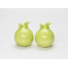 Fine Ceramic Green Bunny Rabbit Salt & Pepper Shakers Set,