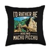 Inca Trail Souvenir Peru Machu Picchu Throw Pillow