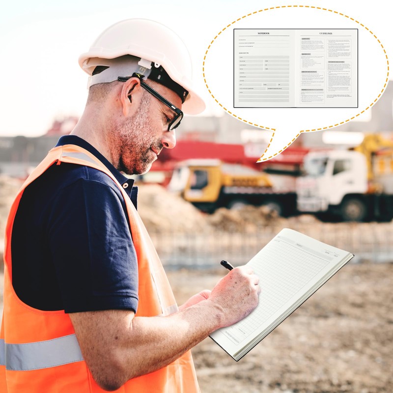 Motiskyy 4 Pack Engineering Notebook 8 x 10 Inches Engineer