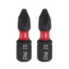 sourcing map 2pcs PH2 Phillips Screwdriver Bit 1/4" Hex Shank