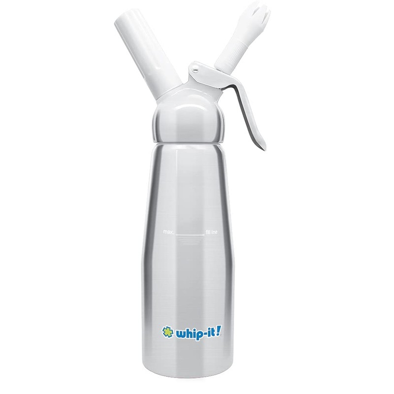 Whip-It! 1/2 L Element Cream Dispenser, 1/2-Liter, Silver