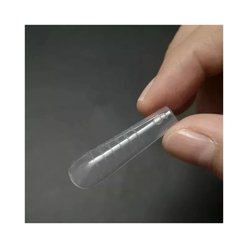KLZ Tips Molde Dual System Coffin Curva C Xxl Polygel