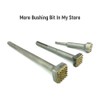 8.2in 16 Tips Bushing Tool for Concrete Stone Bricks, SDS