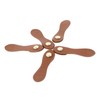 5 Set Leather Snap Buckles Soft Wearable DIY Sewing Leather