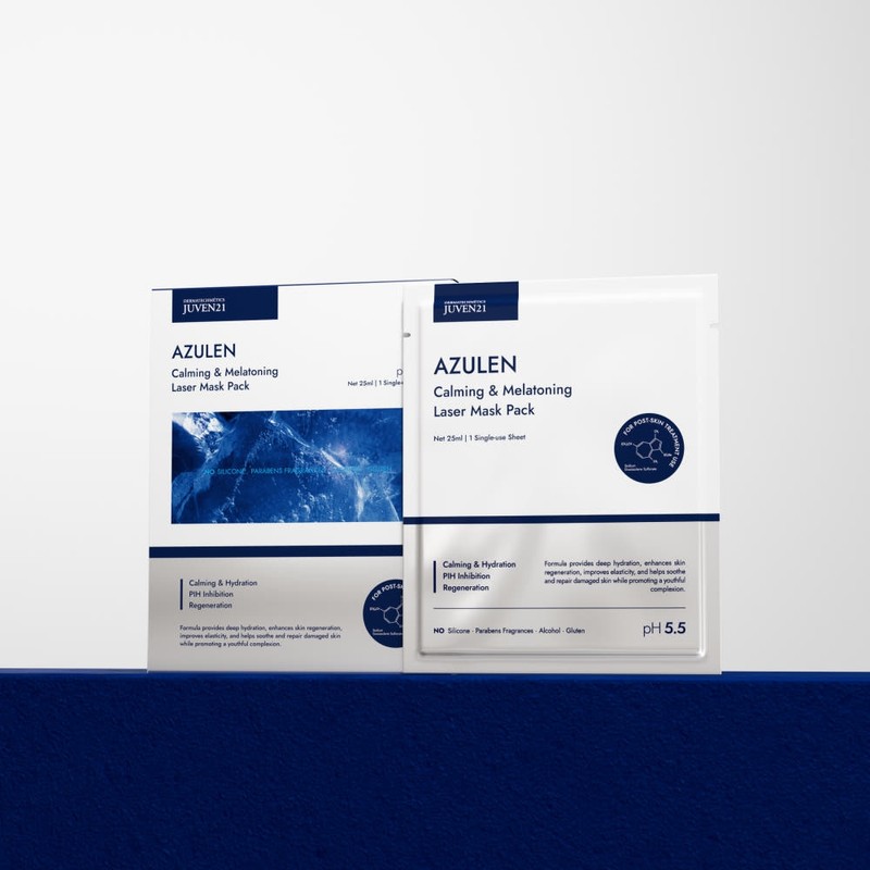 Juven 21 After Laser Exclusive Tranexamic Melatoning Calming Laser Mask